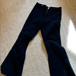 Black Flared Pants